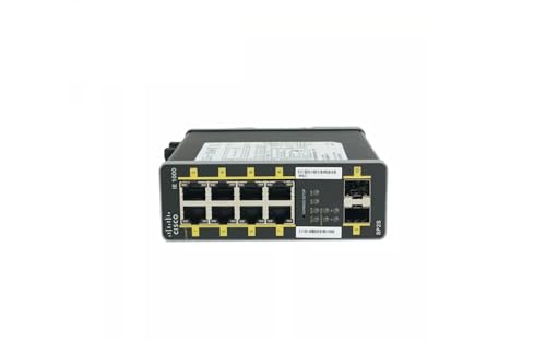 Image of Cisco IE-1000-8P2S-LM 8x PoE+ 10 /100+ & 2x 1G SFP Industrial Ethernet Managed Switch [Cisco Refresh] (Renewed)
