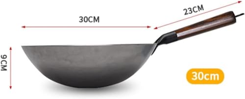 Wok tradicional de hierro sin recubrimiento para 1-2 personas miniatura 4