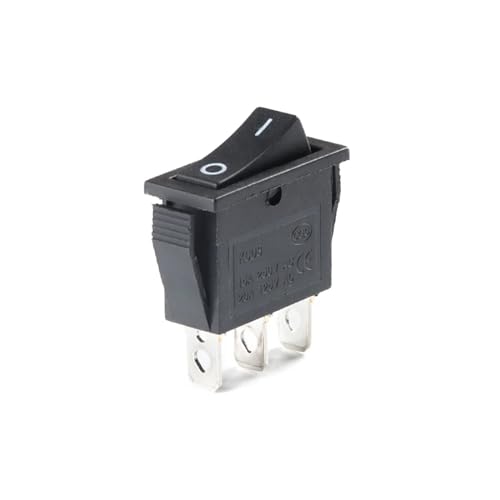 Micro-interrupteur KCD3 à bascule type bateau 2 ou 3 broches pour appareil de cuisson - 4