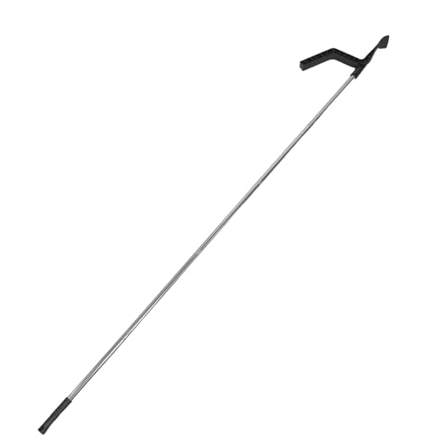 TOYANDONA Pulitore per Grondaie con Asta Lunga 2 M, Rastrello e Paletta per Pulizia Foglie e Detriti Tetto, Strumento Resistente per Manutenzione Stagionale e Rimozione Detriti Grondaie