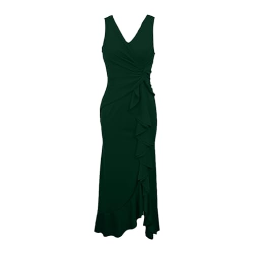 Robe de bal de fin d'année fluide avec fente pour vos soirées d'été