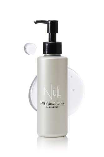 NULL アフターシェーブローション メンズ 化粧水 (除毛 ひげ剃り アフターケアに)150ml