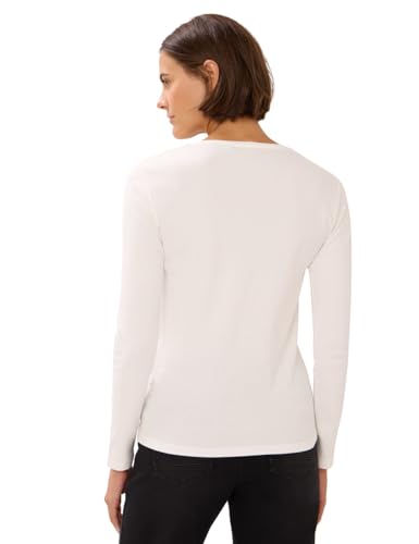 Cecil Basic Langarmshirt Vanilla White XXL