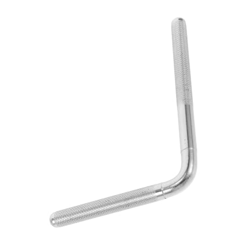 HANABASS Metal Shaped Cowbell Arm Drum Kit Extension Rod for Secure Attachment and Versatile Use Durable Design for Musicians Cowbell Holder Accessory