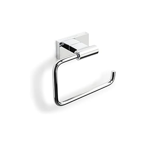 Sagittarius One 140S1 Chrome Toilet Roll Holder Wall Mounted | Polished Stainless Steel Toilet Roll Holder SUS304 | Toilet Paper Holder / Loo Roll Holder | Toilet Roll Holder Chrome Cover