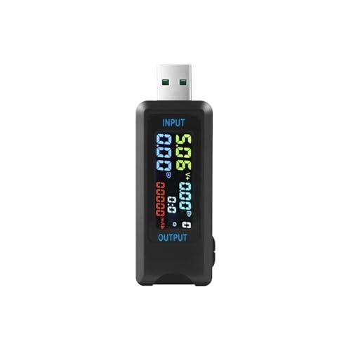 Type-C/USB テスター デジタル電圧計 バッテリー容量テスター 電圧電流計 電流計 検出器 パワーバンク 充電器 インジケーター(USB)