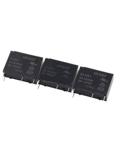 Relais HF46F microrelais de puissance 5V 12V 24V - 2