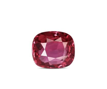 Rubí de Birmania tallado piedra preciosa natural de 8 quilates para coleccionismo y joyería