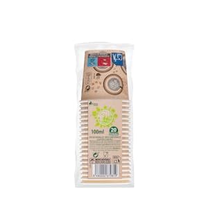 Genérico Vaso pequeño Bosque Verde apto para bebida caliente desechable 100 ml Paquete 20 ud. Pack 2