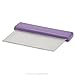 Winco Dough Scraper, S/S Blade, Purple PP Hdl, Allergen Free