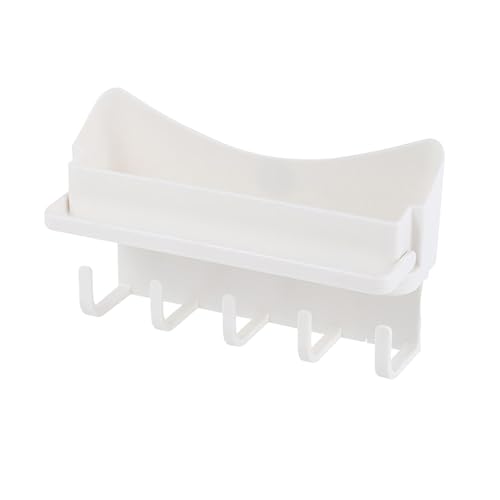 Makeup Storage Wall Mounted Storage Lipstick Hairband Hairband Organizing Rack Bathroom Dressing Table Organizing Headwear Storage Rack Hanger for Home