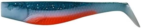 Illex SOFT LURE DEXTER SHAD 90 UV - 9CM - PACK OF 48-4.6, 48 pieces, Blue White Orange, 04, 9
