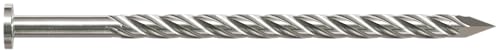 Simpson Strong-Tie S16SCNB - Clavo común espiral 8Ga 3-1/2" de acero inoxidable 304SS 25lb miniatura 1