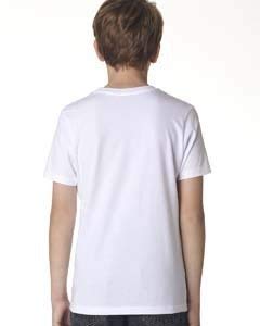Next Level Boys Cotton Crew - White - XL - (Style # 3310 - Original Label)2