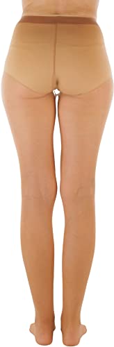 Image of ToBeInStyle Women's Pack of 6 Sheer Solid 100% Nylon Pantyhose