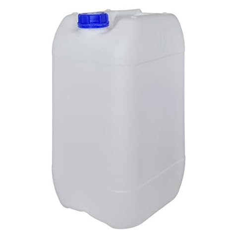Bidón Garrafa Plástico 25 litros apilable para uso alimentario Cover