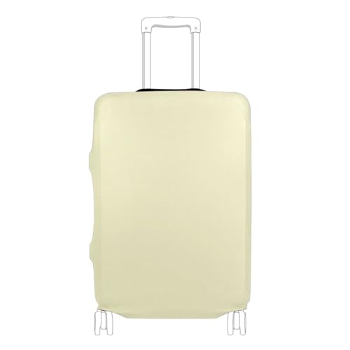 Joisal Lemon Chiffon Luggage Cover Protector Tsa Approved Fit 18-32 Inch Luggage, Suitcase Accessories