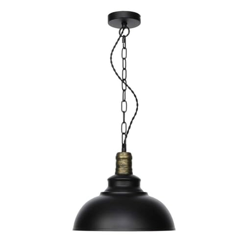 Lámpara colgante industrial vintage regulable para iluminar techos altos de loft 4