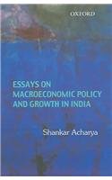 Essays on Macroeconomic Policy and Growth in India 0195680049 Book Cover