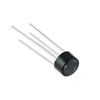 W04M 1 Amp Full Wave Bridge Rectifier - Pack of 2