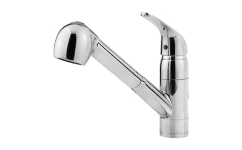 Pfister-G13310CC-Pfirst-Series-1-Handle-Pull-Out-Kitchen-Faucet-in-Polished-Chrome-Water-Efficient-Model Pfister G13310CC Pfirst Series 1 Handle Pull Out Kitchen Faucet in Polished Chrome Water Efficient Model