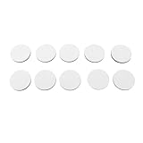 Absorption de choc: pavé anti-vibration de haut-parleur de 50 mm de diamètre x 3 mm d'épaisseur avec fonction d'auto-adhérence double face pour une installation facile et de meilleurs effets d'absorption anti-glissement et de choc