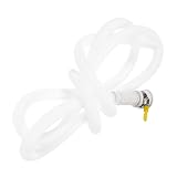 Hoement Tubo di Scarico per Lavatrice in Pvc Bianco Design Esteso e Affidabile, per L'uso in Atmosfera Estiva e Applicazioni Domestiche