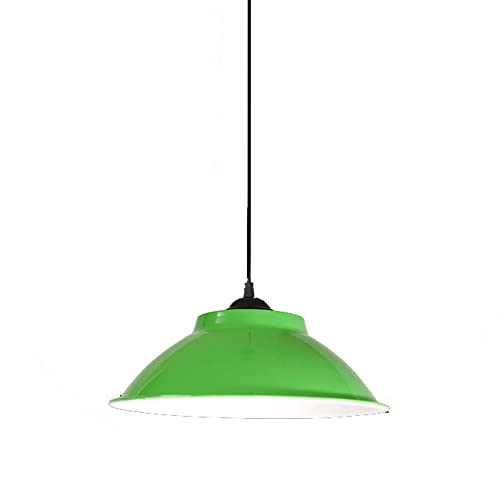 Suspension luminaire suspendu en métal robuste au design rétro et finitions soignées