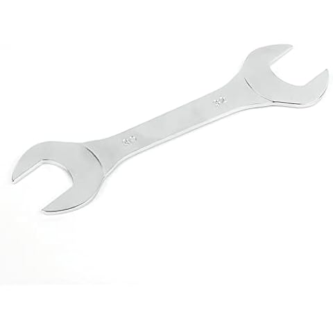 Double Open End Spanner,Chrome Vanadium Steel 30*32MM Wrench Super-Thin Open Ended Wrench Flat Spanner for Narrow Space,DIY,Pipeline,Repair Bicycle Repair and Home Maintance Cover