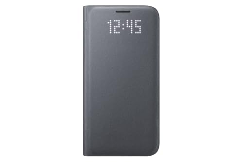 Samsung LED View Etui Galaxy S7 Noir housse portefeuille coque rigide