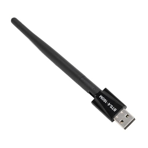 Long Range USB Bluetooth5.4 Adapter, 2.4GHz 160m USB Bluetooth Dongle for Desktop PC, Cordless Transfer for Mouse Keyboard Headphones Speakers