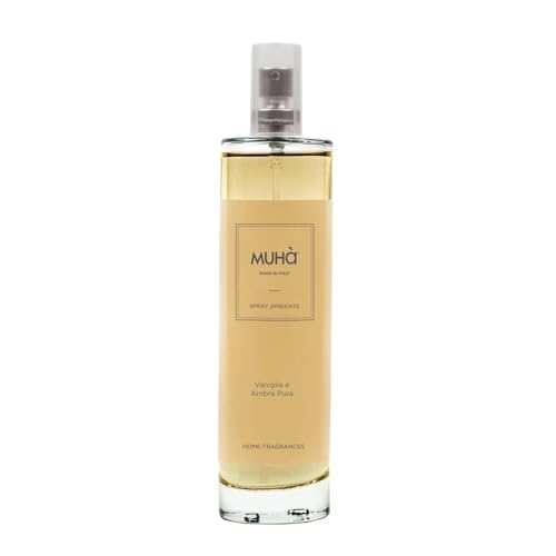 MUHA' Spray per Ambiente 100ml Vaniglia e Ambra Pura