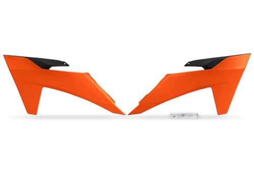 UFO PLAST KTM EXC-F 450 2024 refroidisseur orange contre la surchauffe et les chocs