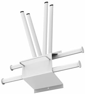 Miniatura 5 de Delantal de rayos X y guantera (montaje en pared) - 2 delantales, 4 guantesescudos tiroideos, capacidad de almacenamiento, acero