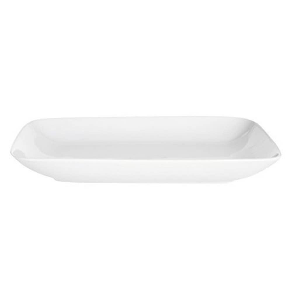 Excèlsa Vassoio Stondato Home, 33 X 21.8 X 4.5 cm, Bianco