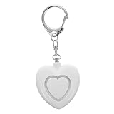 Uonlytech Persönlicher wasserdichter Alarm Schlüsselanhänger mit Signalton und LED Licht Tragbarer Schutz für Frauen und Outdoor SOS Alarmgerät zur effektiven Gefahrenabwehr