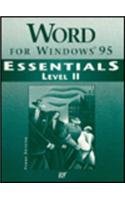 Word Windows Essentials Level 2