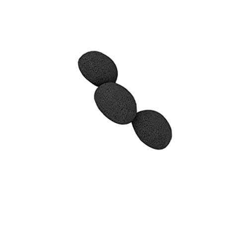 KONJAC spons geactiveerd bamboe charcoa hemisferische vorm spons gezichtsreiniging exfoliërende schoonheidsponsen voor… - Afbeelding 4