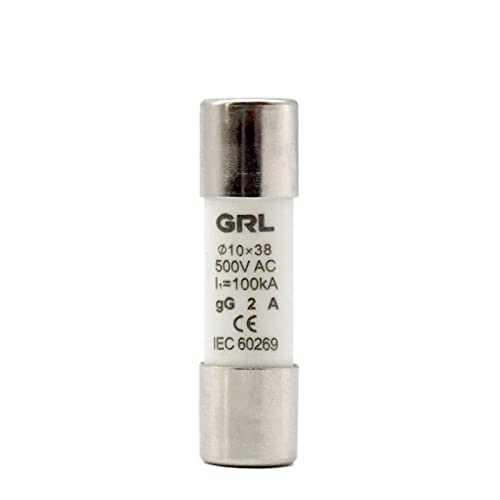 Fusible en céramique RT18-32 10x38 GG RO15 protection rapide circuit électrique 25A 500V