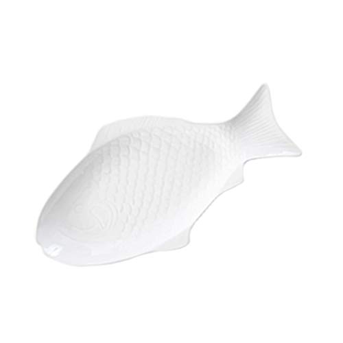 Cabilock Fischteller Porzellan Fischplatte Keramik Fisch Kreative...