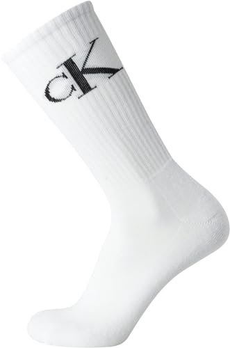 Calvin Klein Men's Cushion Crew Socks - 5 Pack (One Size, White)4