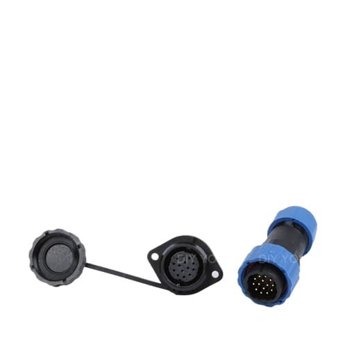 SP20 IP68 �t�����W�^�C�v�q��v���O����у\�P�b�g�h���R�l�N�^ 1/2/3/4/5/6/7/9/10/12/14Pin �P�[�u���R�l�N�^(SP20-14F)