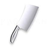 Genérico Cuchillo Macheta Carnicera Profesional, Acero Inoxidable, 29 cm, Mango Ergonómico Antideslizante, para Corte de Carne con Hueso (Macheta Carnicera 29cm)