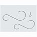 National Hardware N275-172 Extension Hook, Brass - Quantity 60