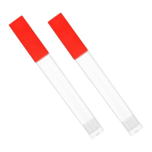 SOPOTUTU 2pcs Protective Thermometer Case Plastic Storage Tube for Adults’ Temperature Thermometer and Needle Holder Suitable for Body Temperature Measurement