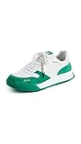 Sam Edelman Women's Layla Sneaker Green/White 7.5 Medium