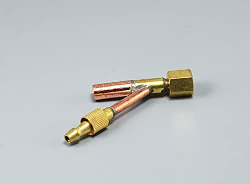 Image of RIVERWELD TIG Torch Fitting Part Accessories Cables and Gas & Water Separate Cable Connector M10 x 1 for TIG Welding Torch