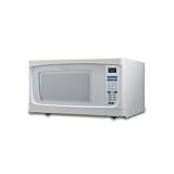1.6 Cubic Foot Compact Microwave With 10 Power Levels White Countertop Microwave With Digital Control Panel And Timer 1000 Watt