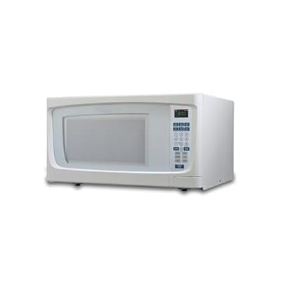 1.6 Cubic Foot Compact Microwave With 10 Power Levels White Countertop Microwave With Digital Control Panel And Timer 1000 Watt