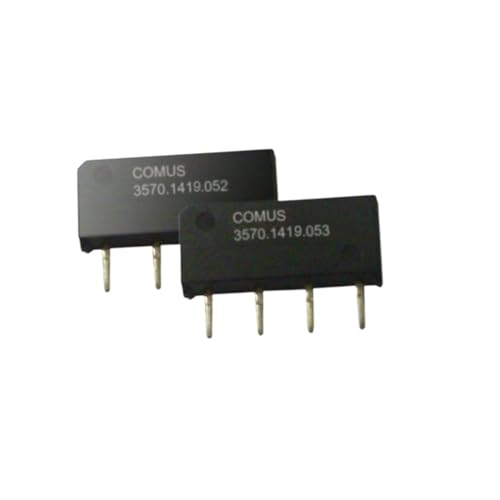 Relais SIP SPST 1A 12V Haute Précision à Commutation Rapide pour PCB